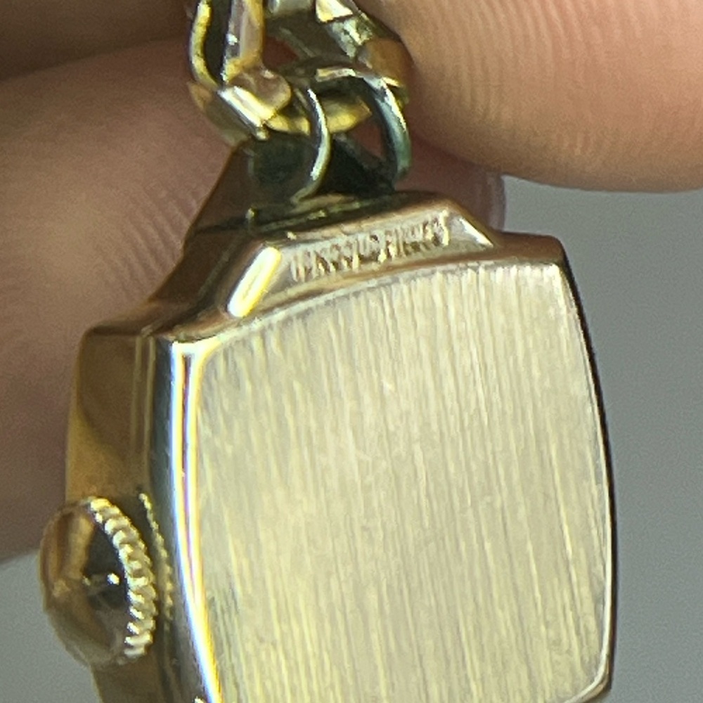 Longines mini mechanical ladies watch gold filled 10K. - Picture 12 of 15